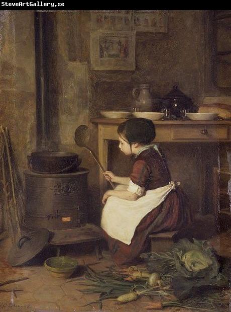 Pierre Edouard Frere Little Cook